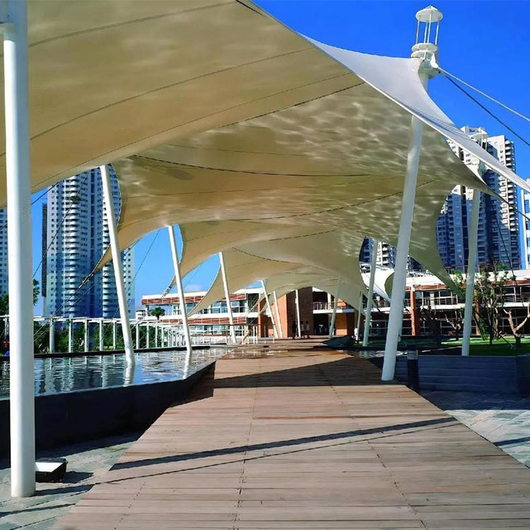 玛多县膜结构景观棚