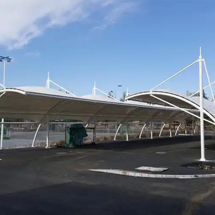 玛多县膜结构电动车棚