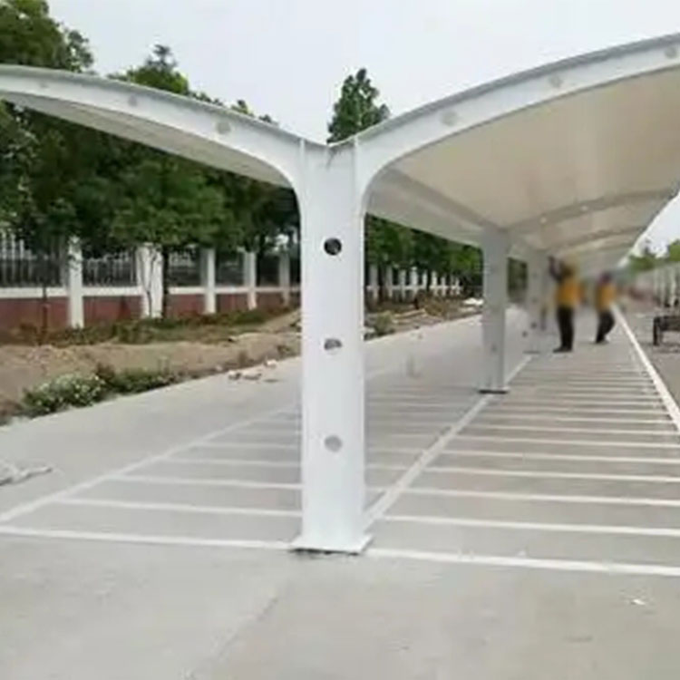 玛多县膜结构电动车棚